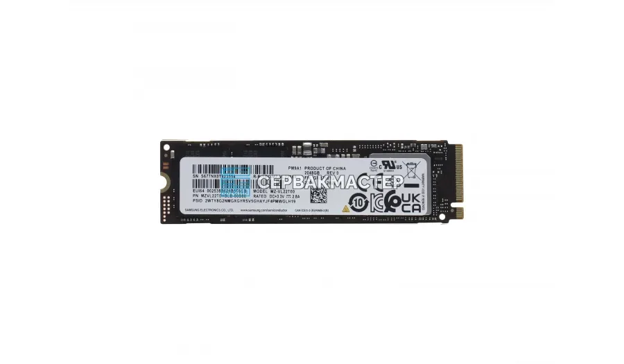 SSD-накопитель Samsung PM9A1a 512GB M2 [MZVL2512HDJD-00B07]