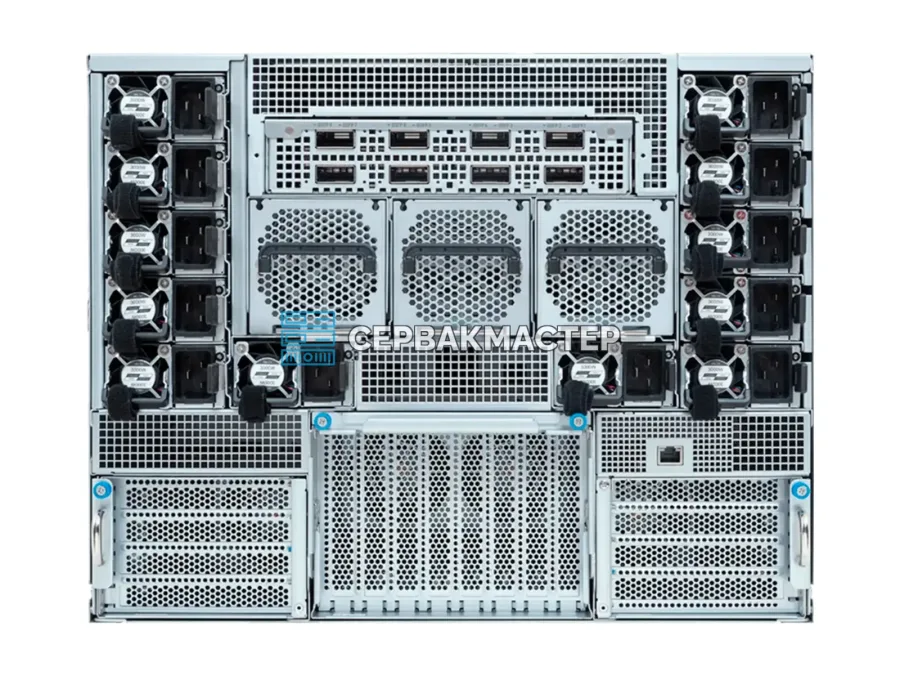 GIGABYTE G894-ZD3-AAX7 — GPU-сервер 8U с 8× NVIDIA B300 SXM 288GB