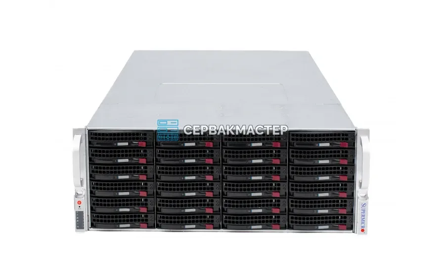 Серверный корпус Supermicro CSE-825 2U 8LFF (SAS/SATA 6GB, 2x БП 740W) [CSE-825TQ-R740LPB]