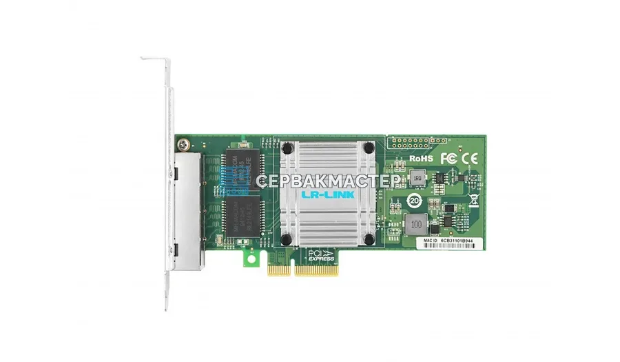 Сетевая карта LR-LINK LRES2025PT (4x RJ45 1GBE)