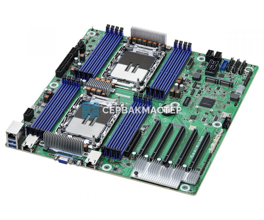 Материнская плата ASRock Rack GNR2D16-2T (2x LGA4710, EEB, 16 DIMM) — купить в СервакМастер