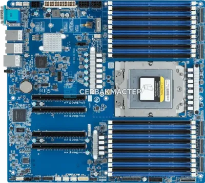 Серверная материнская плата Gigabyte MZ33-AR0 Rev 1.x/3.x на сокет SP5 (E-ATX, 24 DIMM) — купить в СервакМастер