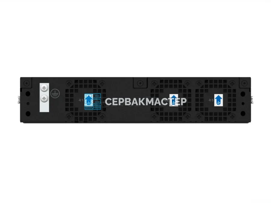 Коммутатор Dell PowerSwitch S4112T-ON PS/IO Airflow: 12x RJ45 10 Гбит/с и 3x QSFP28 100 Гбит/с, L3