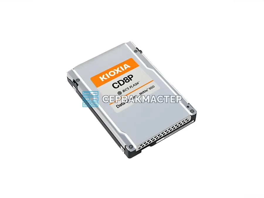 SSD-накопитель Kioxia CD8P-R 15.36TB U.2 PCIe Gen5 [KCD81PUG15T3]