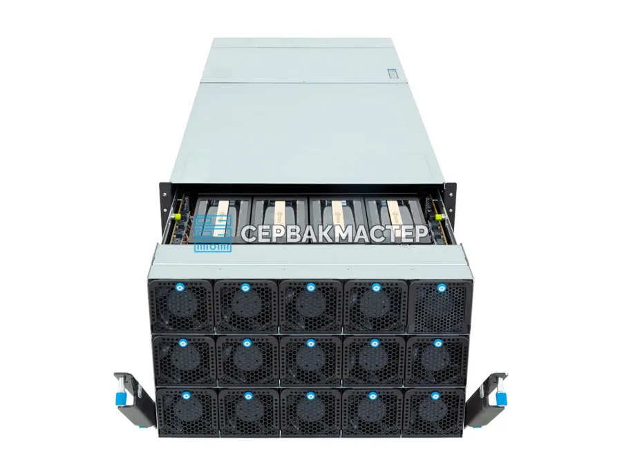 GIGABYTE G893-ZD1-AAX5 — GPU-сервер 8U с 8× NVIDIA B200 SXM 180GB и 2× AMD EPYC