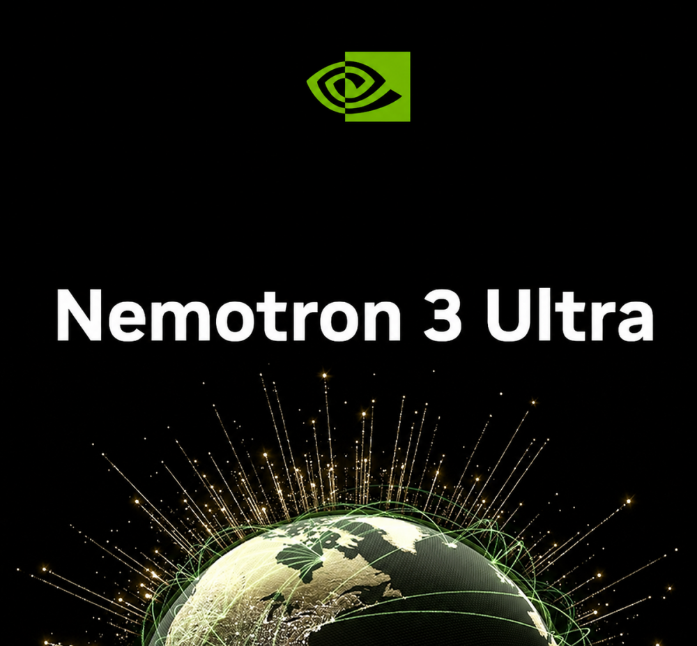 NVIDIA Nemotron 3 Ultra 550B: открытая MoE-модель с контекстом 1 млн токенов для ИИ-агентов