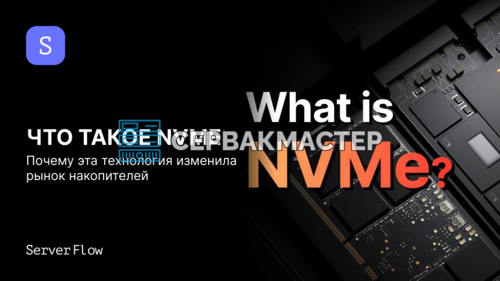 NVMe простыми словами: как протокол для флеш-памяти вытеснил SATA и SAS