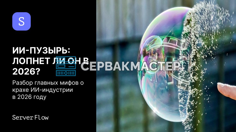 Лопнет ли ИИ-пузырь в 2026 году: экономика, риски и сценарии для рынка GPU и ЦОД