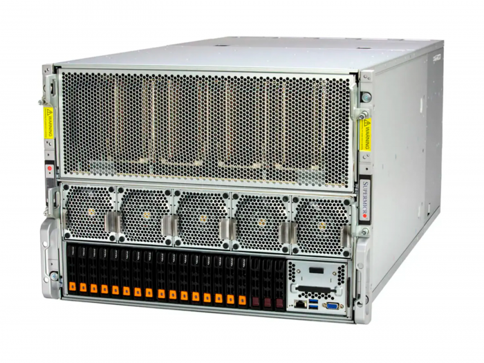 AI-сервер Deepcool MATREXX 55 MESH с 3× NVIDIA RTX A5000 24GB, AMD EPYC 7402 и 256 ГБ ECC RAM — купить в СервакМастер