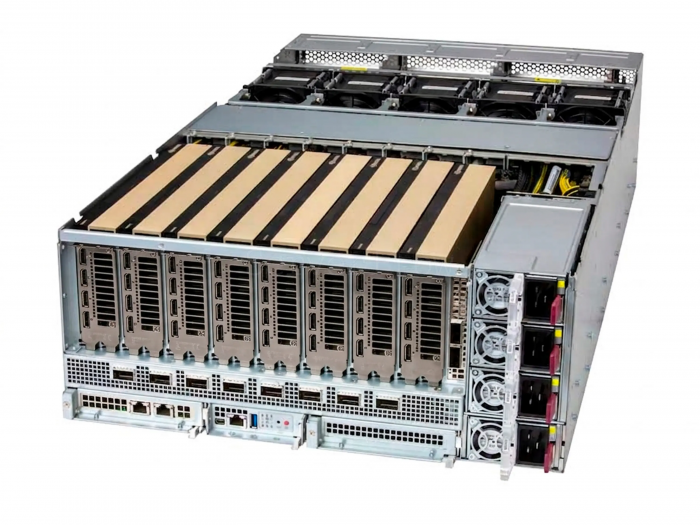 NVIDIA DGX B300 — система из 8× B300 SXM 288 ГБ и 2× Intel Xeon 6776P с 2 ТБ ОЗУ