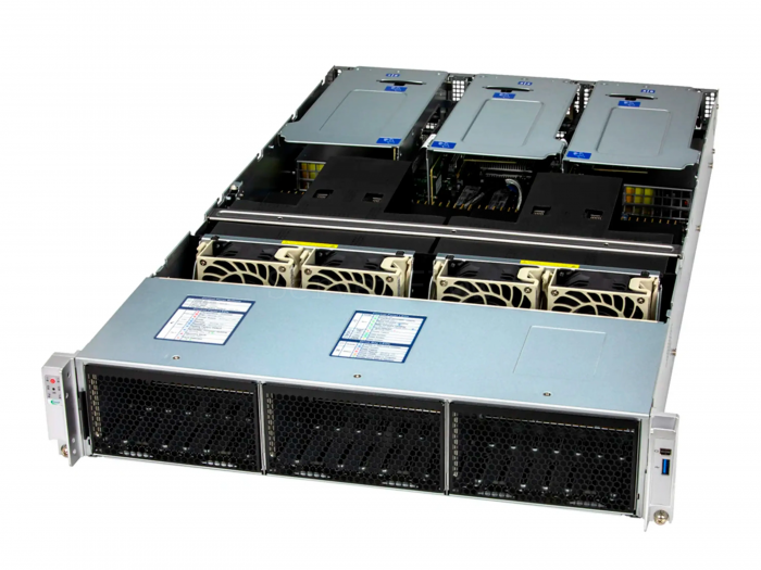 Сервер Supermicro 2029GP-TR с 6× NVIDIA Tesla V100 16GB и 2× Intel Xeon Platinum 8160 — купить в СервакМастер