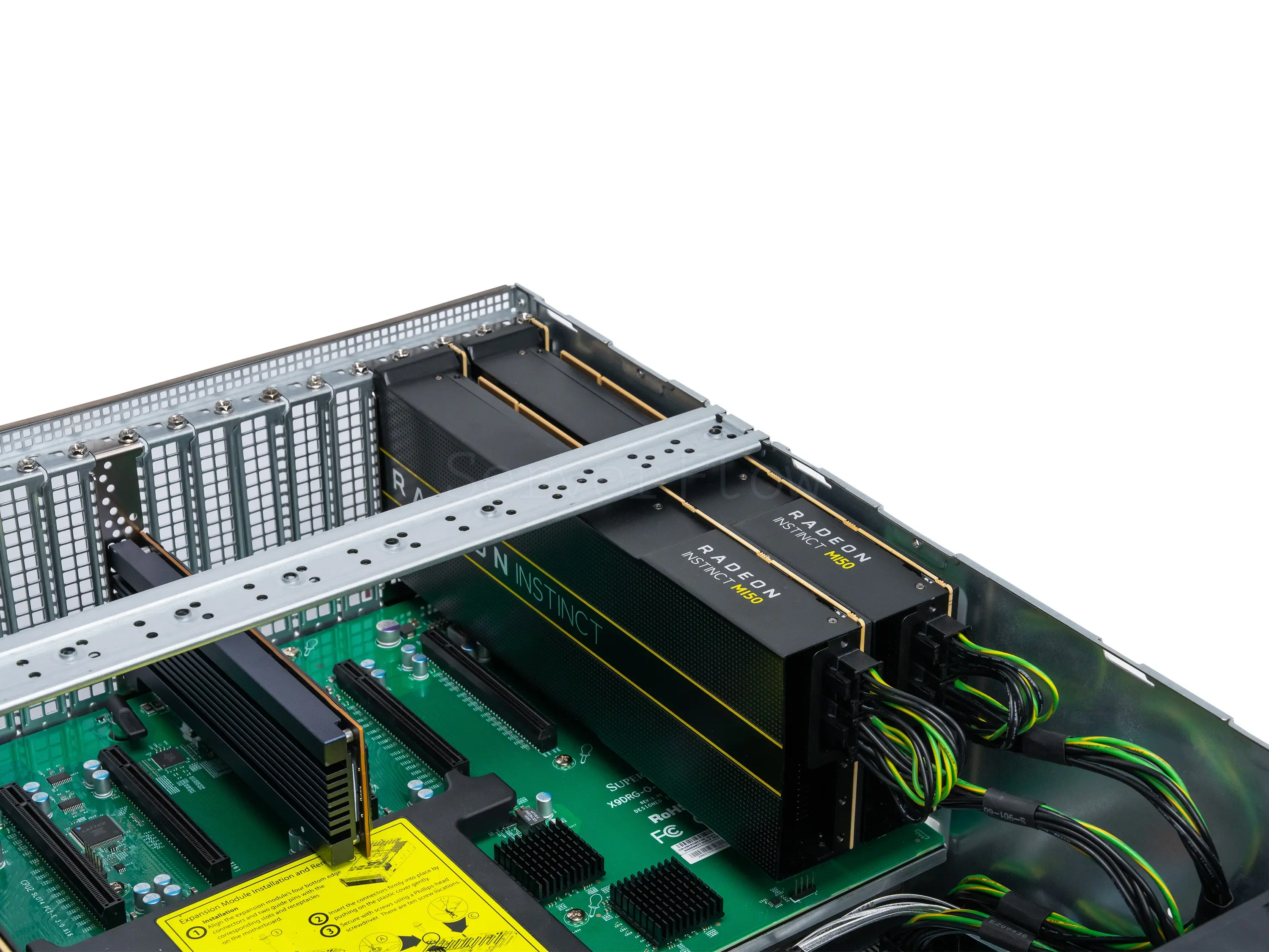 Сервер Supermicro 4028GR-TR с 4× AMD Instinct MI50 16GB и 2× Intel Xeon E5-2680v4 — купить в СервакМастер