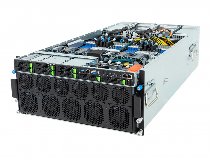 Купить Supermicro 4124GS-TNR: 6× NVIDIA A100 40GB, 2× AMD EPYC 7513, 1 ТБ RAM — в СервакМастер