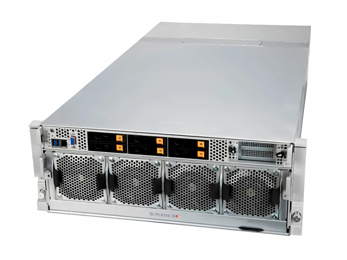 Supermicro 4125GS-TNRT: 8× NVIDIA H200 NVL 141 ГБ и 2× AMD EPYC 9845 — купить в СервакМастер