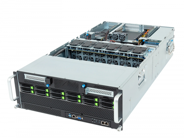 Сервер Supermicro 747BTQ-R2K04B с 4× AMD Instinct MI100 32GB и 2× Intel Xeon E5-2697v4 — купить в СервакМастер