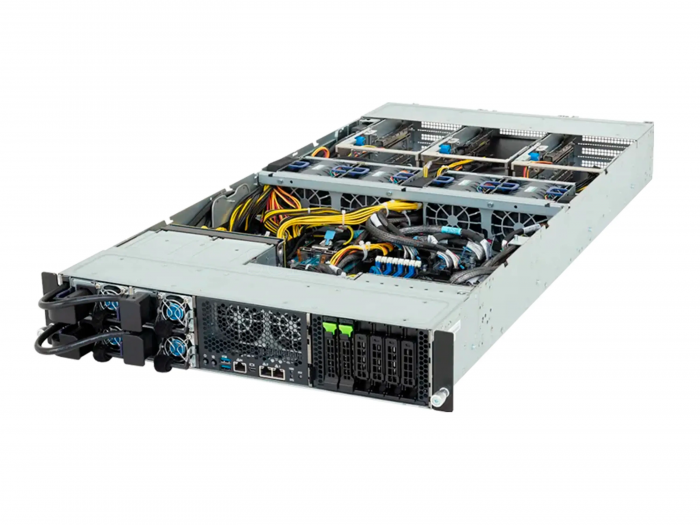 Supermicro AS-2024US-TRT — сервер с 3× NVIDIA A100 40GB и двумя AMD EPYC 7713 в «СервакМастер»