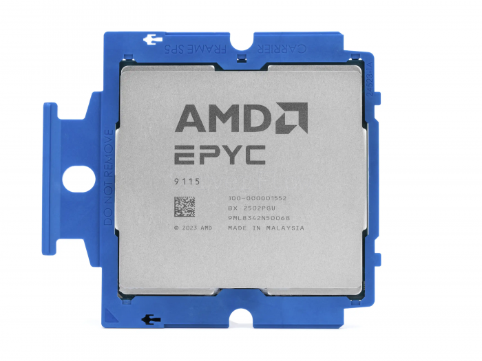 Купить процессор AMD EPYC 9115 (16c/32t, 2.6–4.1GHz, 155W) в СервакМастер